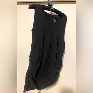 Lane Bryant black ruched sides tank top. In great condition!